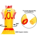 Rubber Chicken Squeaky Dog Toys