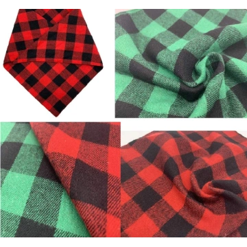 Dog Bandana Pet Scarf Classic Plaid