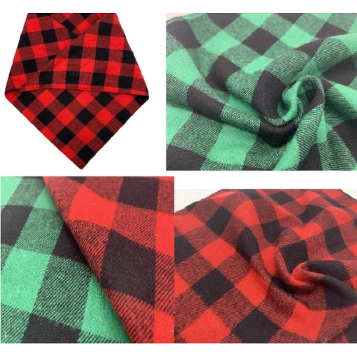 Dog Bandana Pet Scarf Classic Plaid