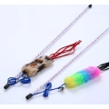 Interactive Feather Cat Teaser Sticks