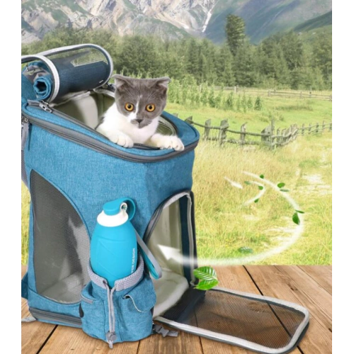 Small Dog Cats Outdoor Backpack Shoulder Bag
